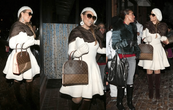 Mariah Carey: Louis Vuitton női táska vásárlás