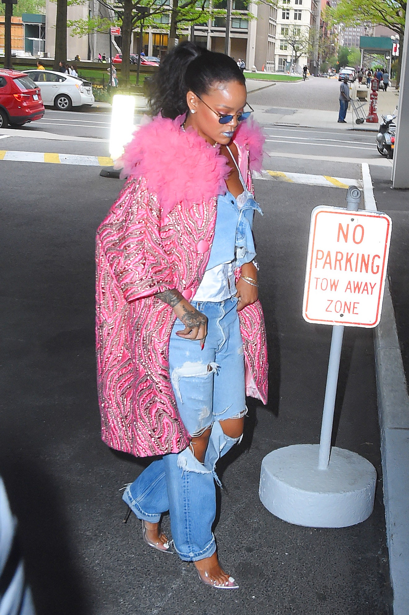 A büszke lenne kabátra Rihanna