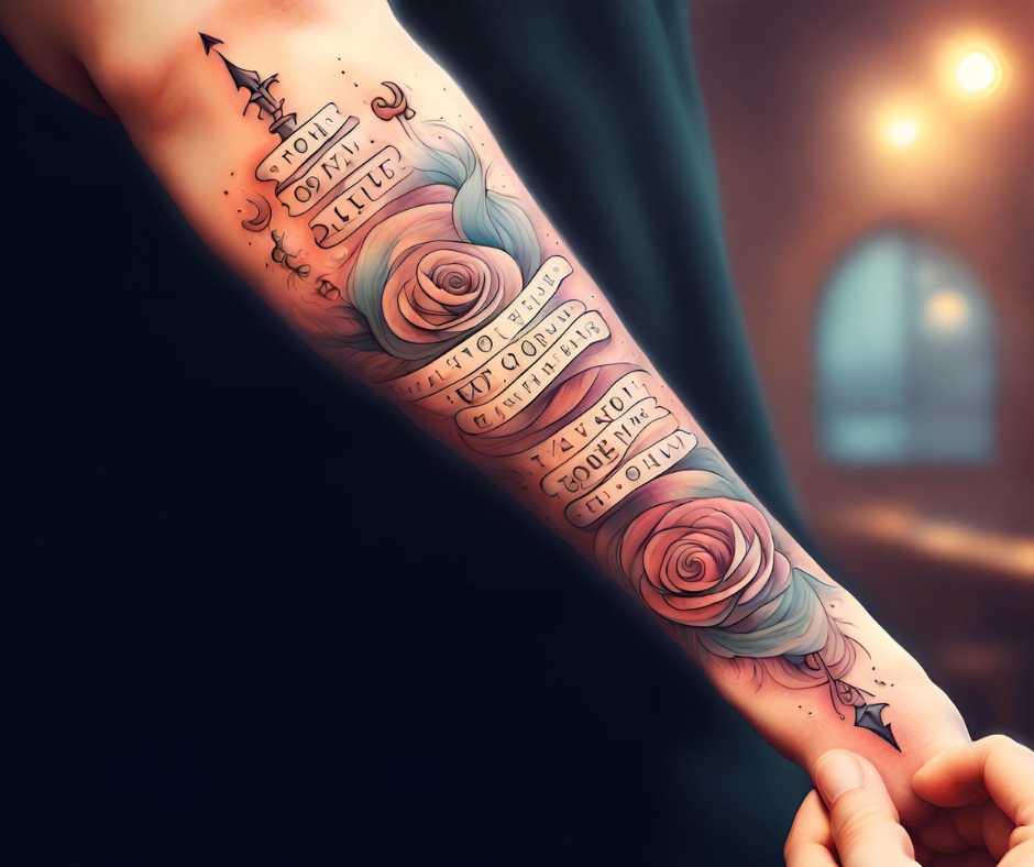 Tetoválás idézetek alkarra