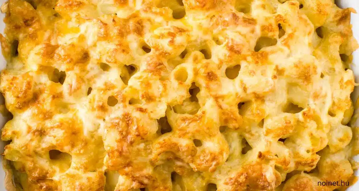 Amerikai Mac and Cheese Recept – A Krémes és Szaftos Kényelem Íze