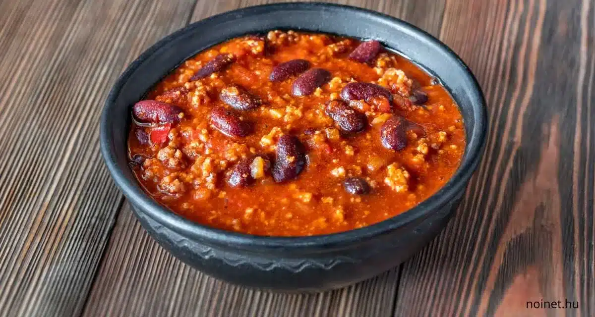 Chili Con Carne: A Professzionális Séf Receptje 4 Személyre