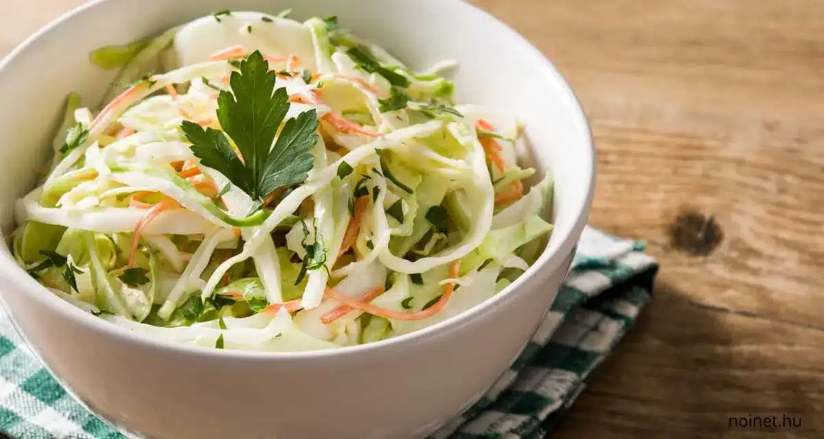 Coleslaw recept: Ínycsiklandó saláta négy személyre