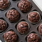 csokis muffin recept