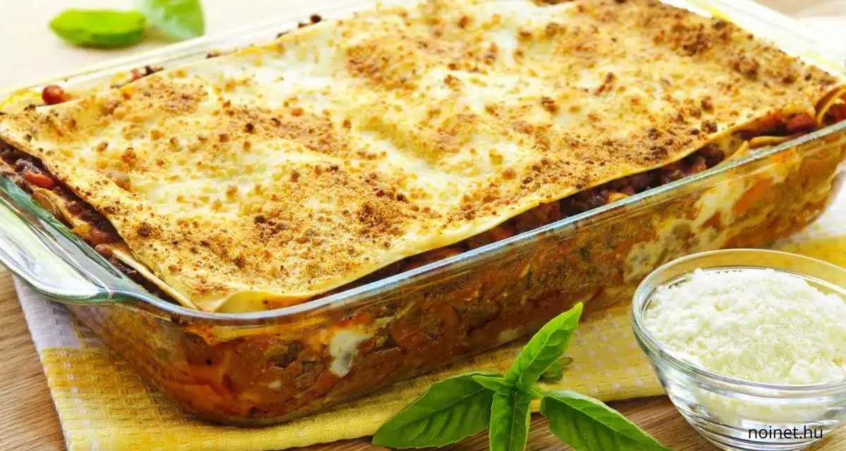 Egyszerű lasagne recept 4 személyre – A professzionális séf útmutatója