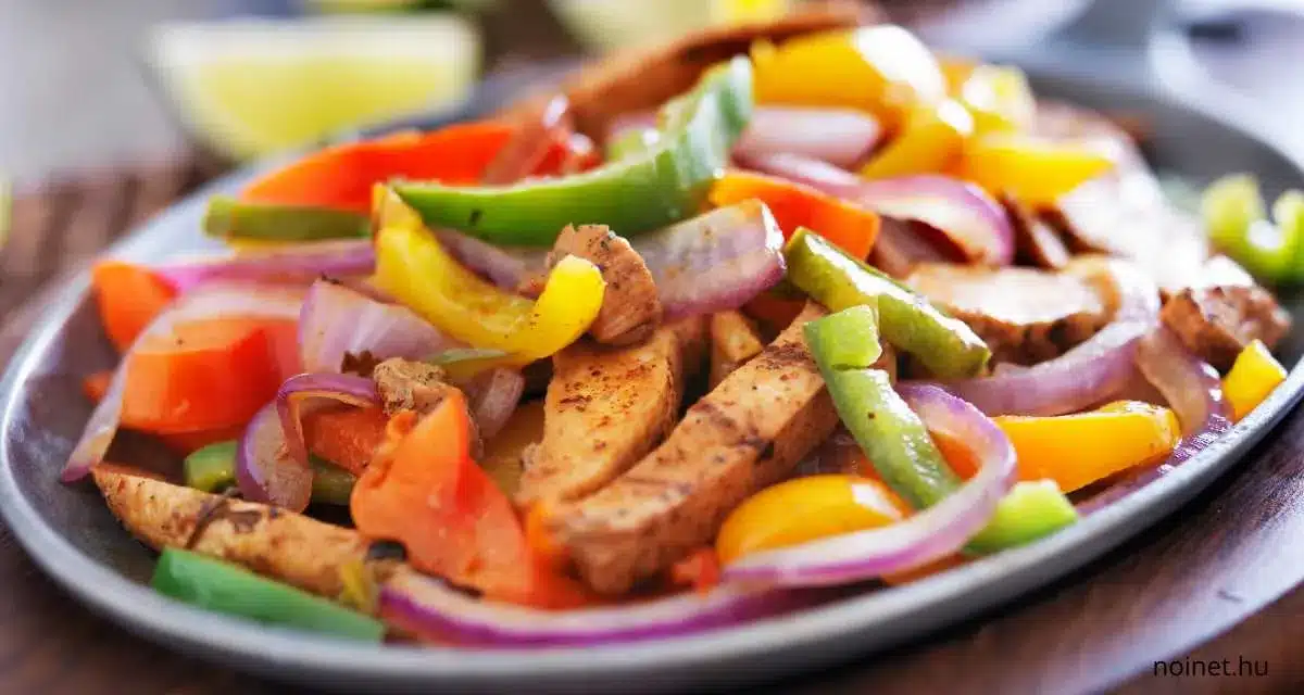 Fajitas recept: Készítsd el otthon a tökéletes ízélményt!