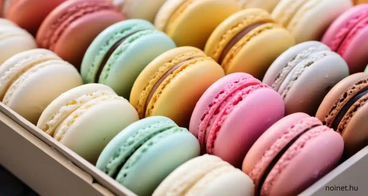 francia macaron recept