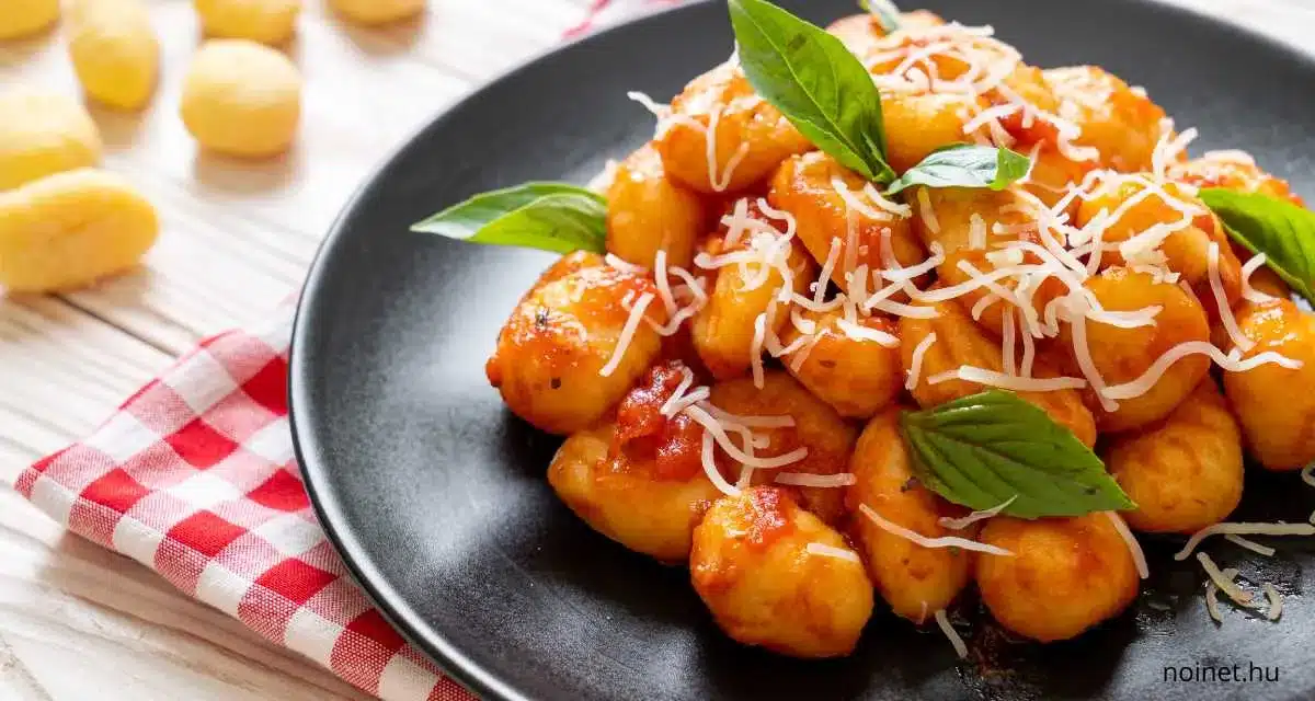 Gnocchi recept 4 személyre: A tökéletes ízélmény